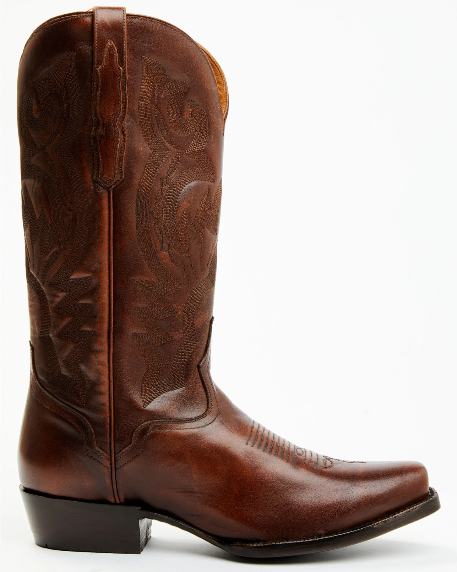 El Dorado Men's Calf Leather Western Boots - Square Toe 3 El Dorado Men's Calf Leather Western Boots - Square Toe
