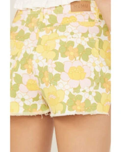 Show Me Your Mumu Women's Floral Arizona High Waisted Shorts 9 Show Me Your Mumu Women's Floral Arizona High Waisted Shorts -Western Cowboy Equipment Store 2000385913 900 P4