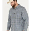 Brothers & Sons Men's Wewoka Plaid Print Long Sleeve Button-Down Western Shirt 2 Brothers & Sons Men's Wewoka Plaid Print Long Sleeve Button-Down Western Shirt -Western Cowboy Equipment Store 2000386090 400 P2