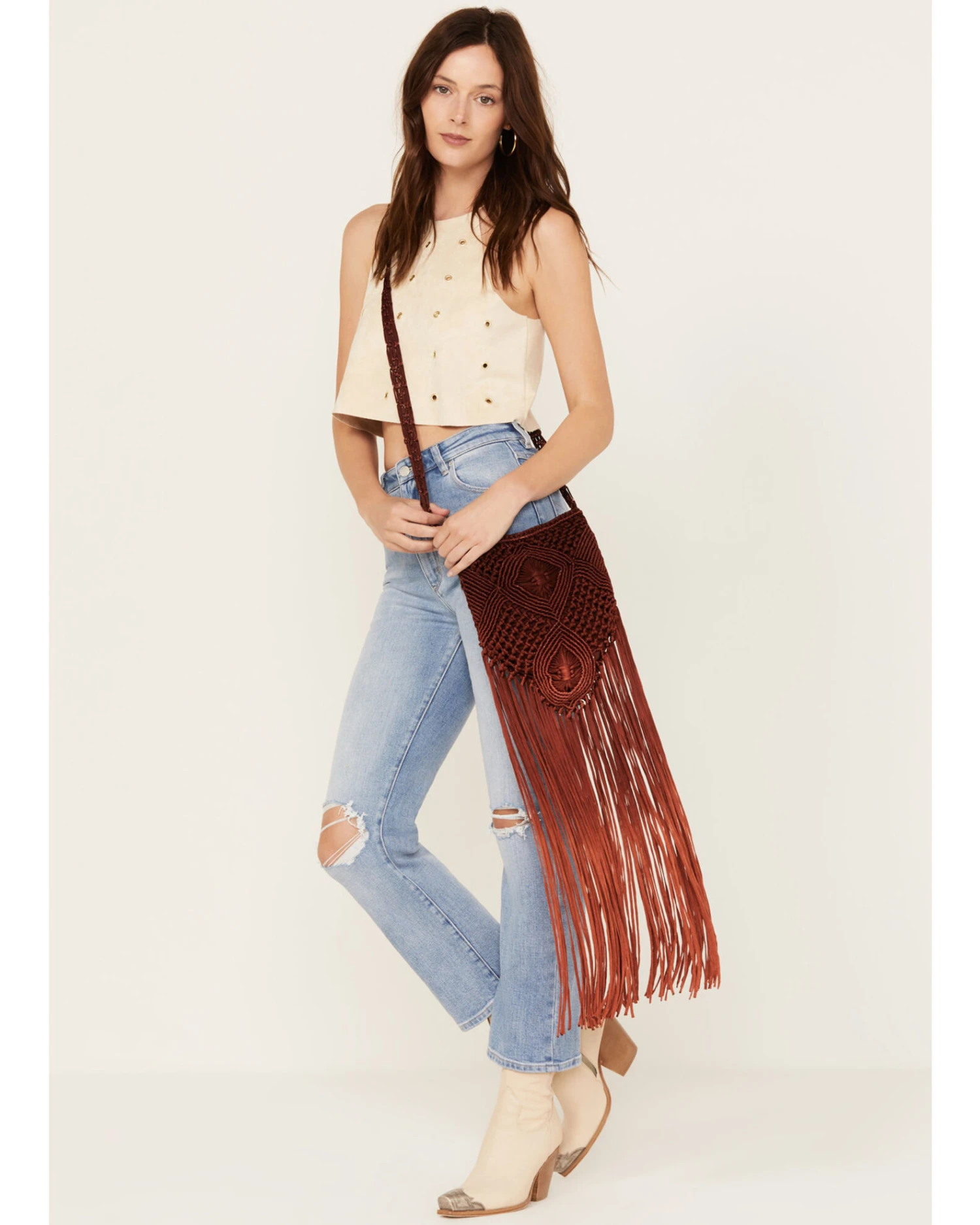 Idyllwind Women's Sevilla Macrame Crossbody 4 Idyllwind Women's Sevilla Macrame Crossbody - Image 2