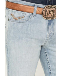 Cody James Men's Jamestown Light Wash Slim Straight Stretch Denim Jeans 7 Cody James Men's Jamestown Light Wash Slim Straight Stretch Denim Jeans -Western Cowboy Equipment Store 2000386277 412 P2