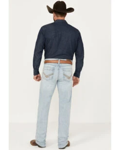 Cody James Men's Jamestown Light Wash Slim Straight Stretch Denim Jeans 9 Cody James Men's Jamestown Light Wash Slim Straight Stretch Denim Jeans -Western Cowboy Equipment Store 2000386277 412 P3