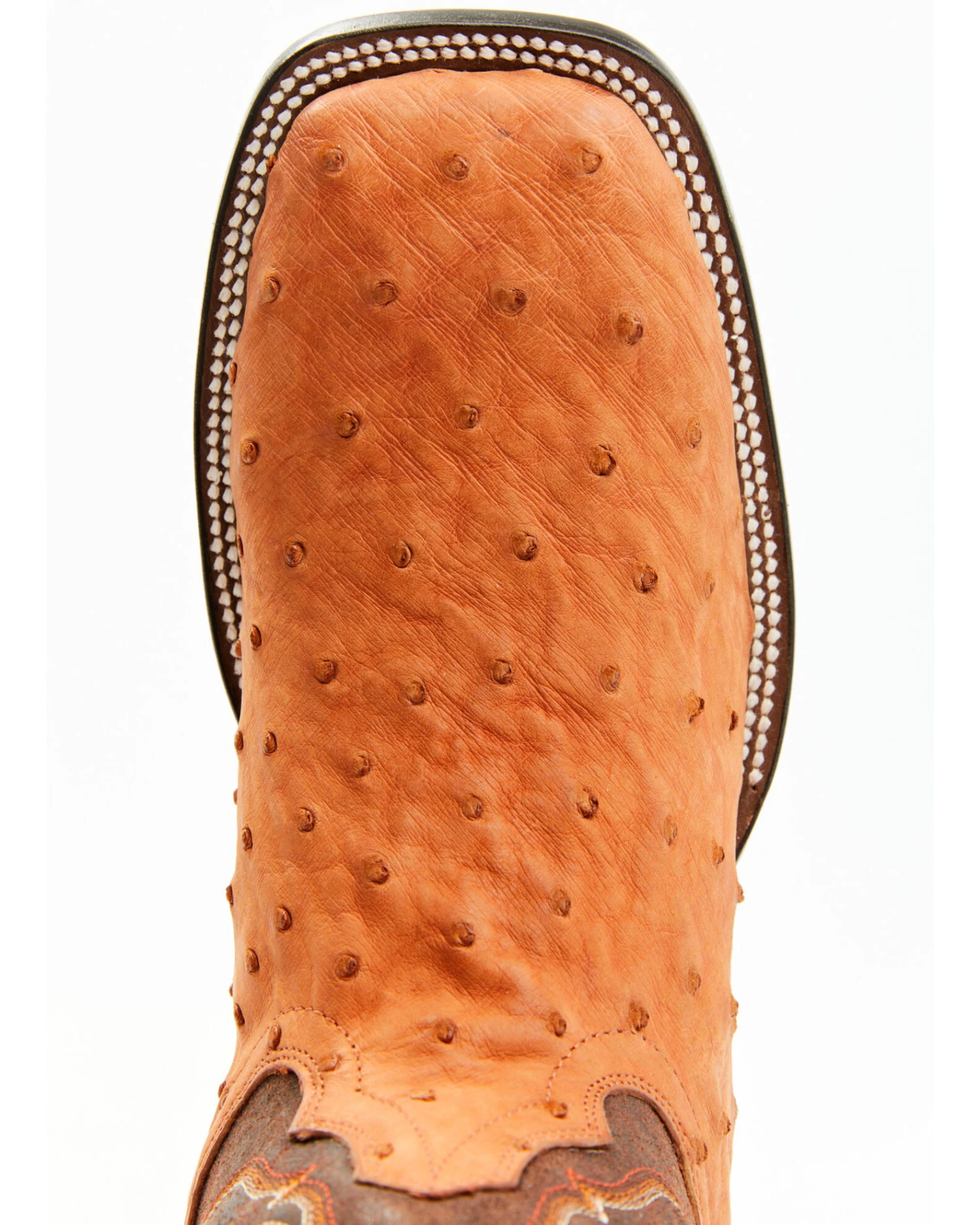 Cody James Men's Exotic Full Quill Ostrich Western Boots - Broad Square Toe 4 Cody James Men's Exotic Full Quill Ostrich Western Boots - Broad Square Toe - Image 2