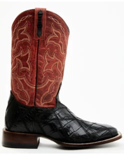 Cody James Men's Exotic Caiman Western Boots - Broad Square Toe 12 Cody James Men's Exotic Caiman Western Boots - Broad Square Toe -Western Cowboy Equipment Store 2000386781 600 P2