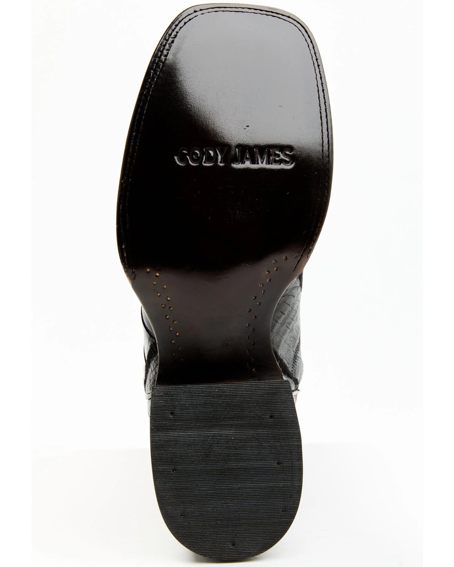 Cody James Men's Exotic Caiman Western Boots - Broad Square Toe 7 Cody James Men's Exotic Caiman Western Boots - Broad Square Toe - Image 5