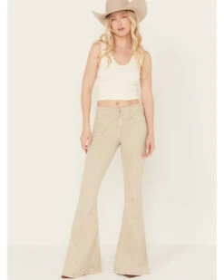 Shyanne Women's Moonstruck High Rise Pull On Super Flare Jeans 9 Shyanne Women's Moonstruck High Rise Pull On Super Flare Jeans -Western Cowboy Equipment Store 2000386837 020 P1