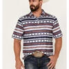 Cinch Men's ARENAFLEX Striped Southwestern Short Sleeve Polo 1 Cinch Men's ARENAFLEX Striped Southwestern Short Sleeve Polo -Western Cowboy Equipment Store 2000387000 900 P1