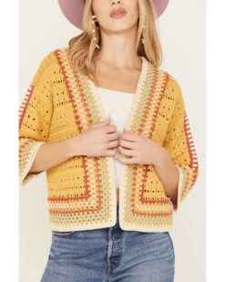 Driftwood Women's Caroline Crochet Cardigan 9 Driftwood Women's Caroline Crochet Cardigan -Western Cowboy Equipment Store 2000387006 700 P3