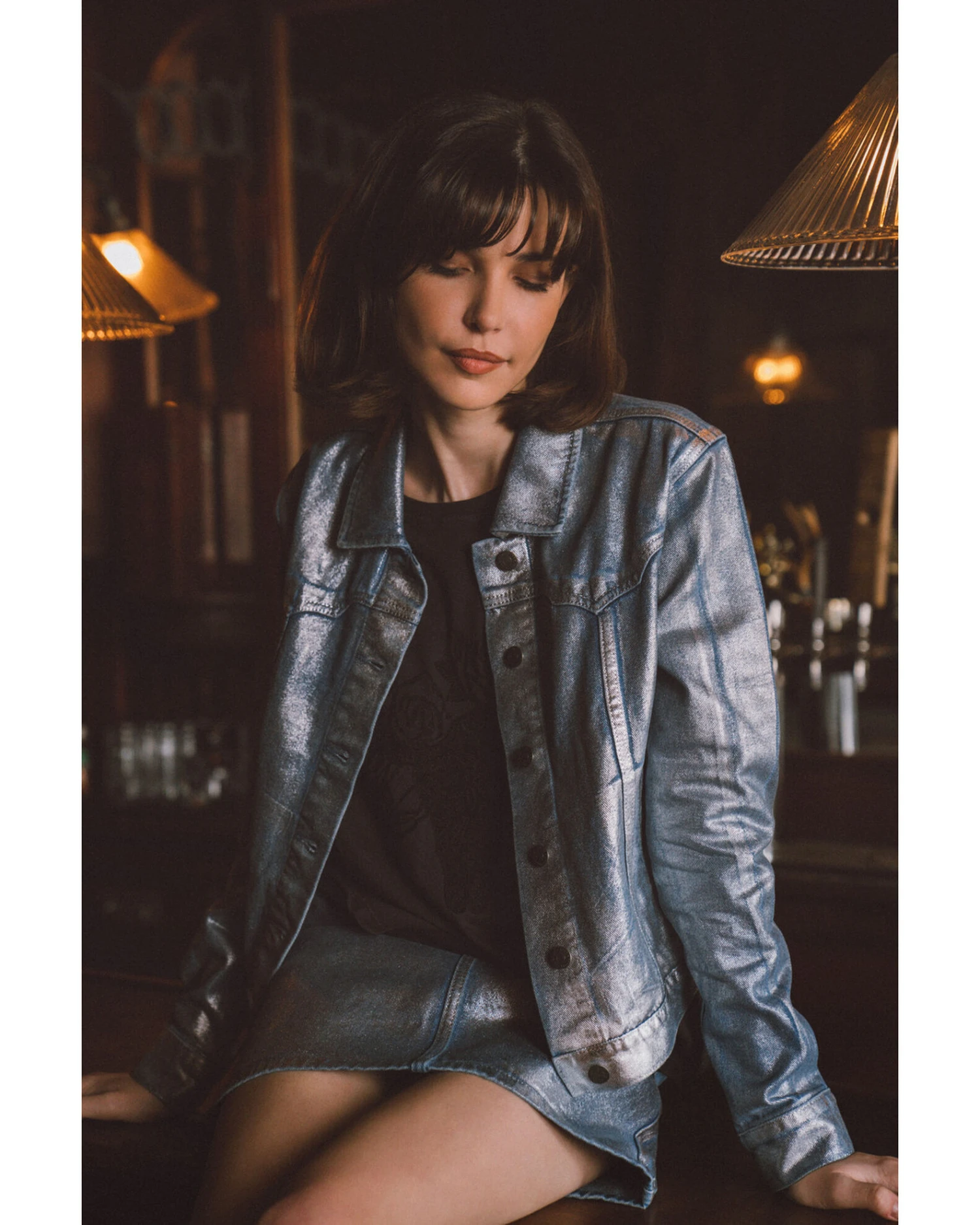 Idyllwind Women's Goldfinch Denim Foiled Jacket 3 Idyllwind Women's Goldfinch Denim Foiled Jacket