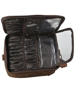 STS Ranchwear By Carroll Women's Brown Baroness II Glamour Makeup Organizer 10 STS Ranchwear By Carroll Women's Brown Baroness II Glamour Makeup Organizer -Western Cowboy Equipment Store 2000388903 200 P5
