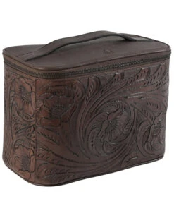 STS Ranchwear By Carroll Women's Brown Westward Train Case 7 STS Ranchwear By Carroll Women's Brown Westward Train Case -Western Cowboy Equipment Store 2000388934 240 P3