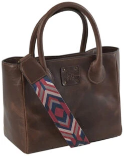 STS Ranchwear By Carroll Women's Basic Bliss Chocolate Satchel -Western Cowboy Equipment Store 2000388952 240 P2
