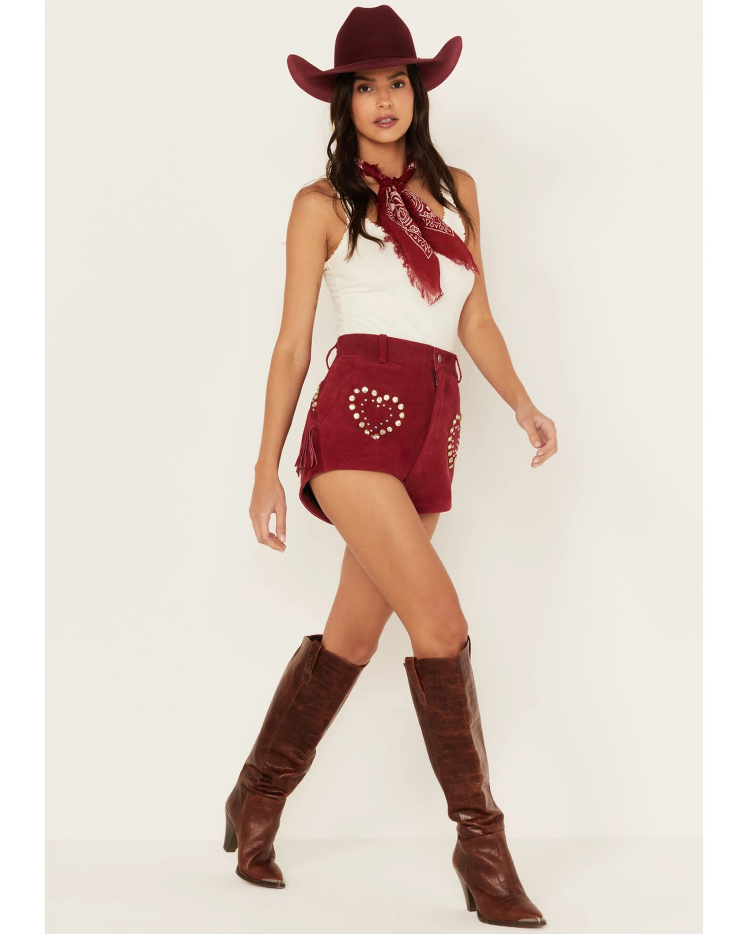 Understated Leather Women's Dime Store Cowgirl Shorts 4 Understated Leather Women's Dime Store Cowgirl Shorts - Image 2