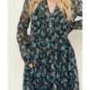 Free People Women's See It Through Floral Long Sleeve Maxi Dress 1 Free People Women's See It Through Floral Long Sleeve Maxi Dress -Western Cowboy Equipment Store 2000390286 400 P3