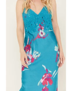 Free People Women's Forever Yours Floral Sleeveless Maxi Dress