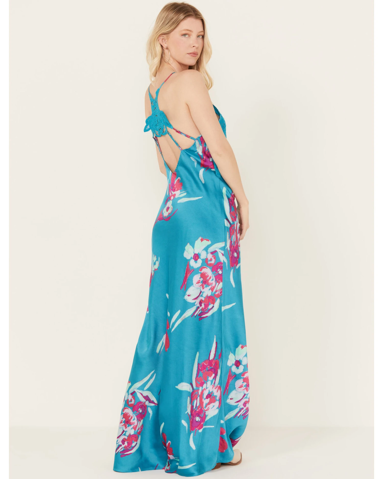 Free People Women's Forever Yours Floral Sleeveless Maxi Dress 5 Free People Women's Forever Yours Floral Sleeveless Maxi Dress - Image 3