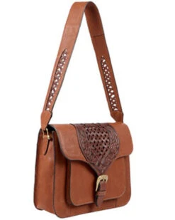 Scully Women's Tooled Flag Handbag 7 Scully Women's Tooled Flag Handbag -Western Cowboy Equipment Store 2000394078 200 P2