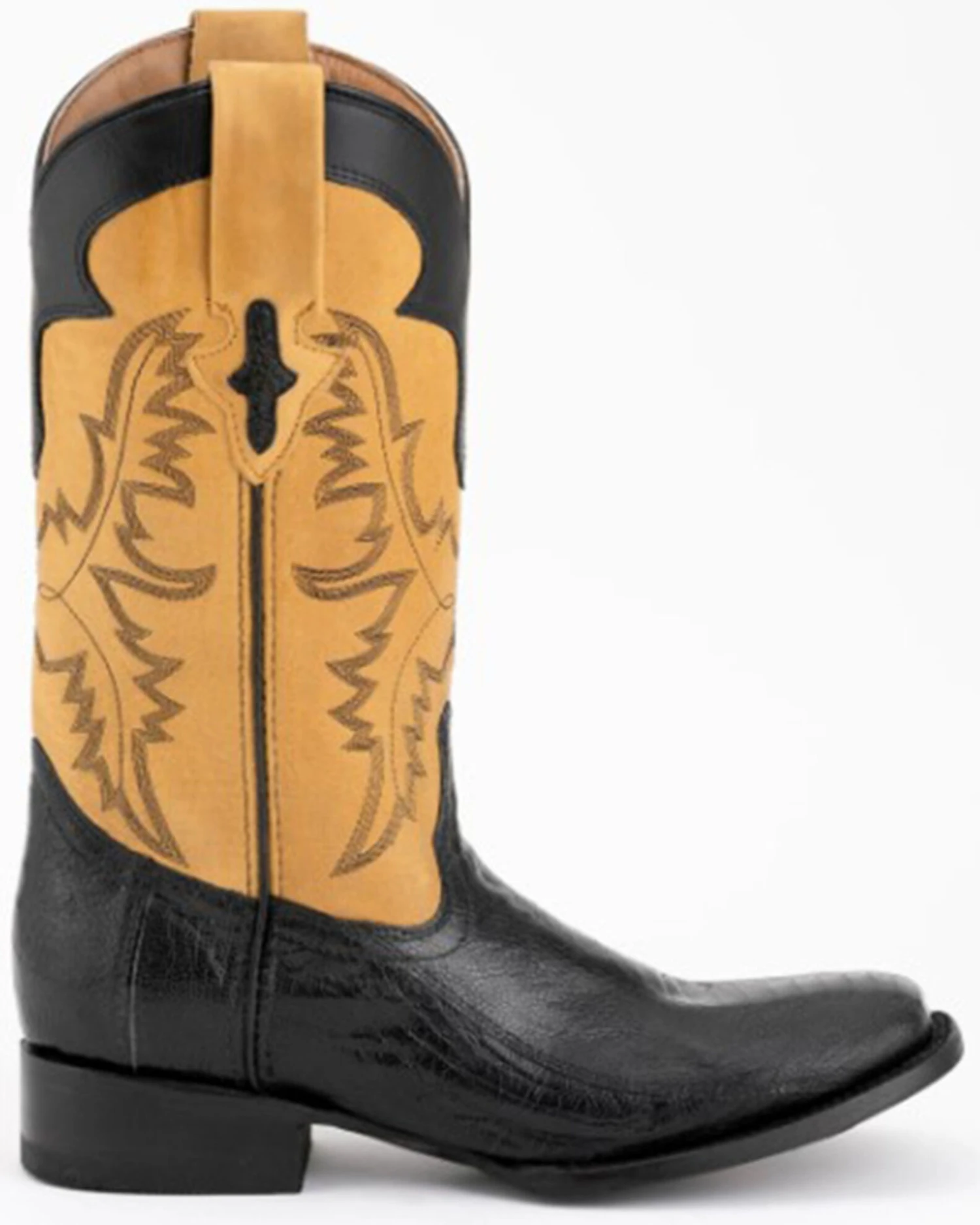 Ferrini Men's Nash Exotic Ostrich Leg Western Boots - Square Toe 9 Ferrini Men's Nash Exotic Ostrich Leg Western Boots - Square Toe - Image 7