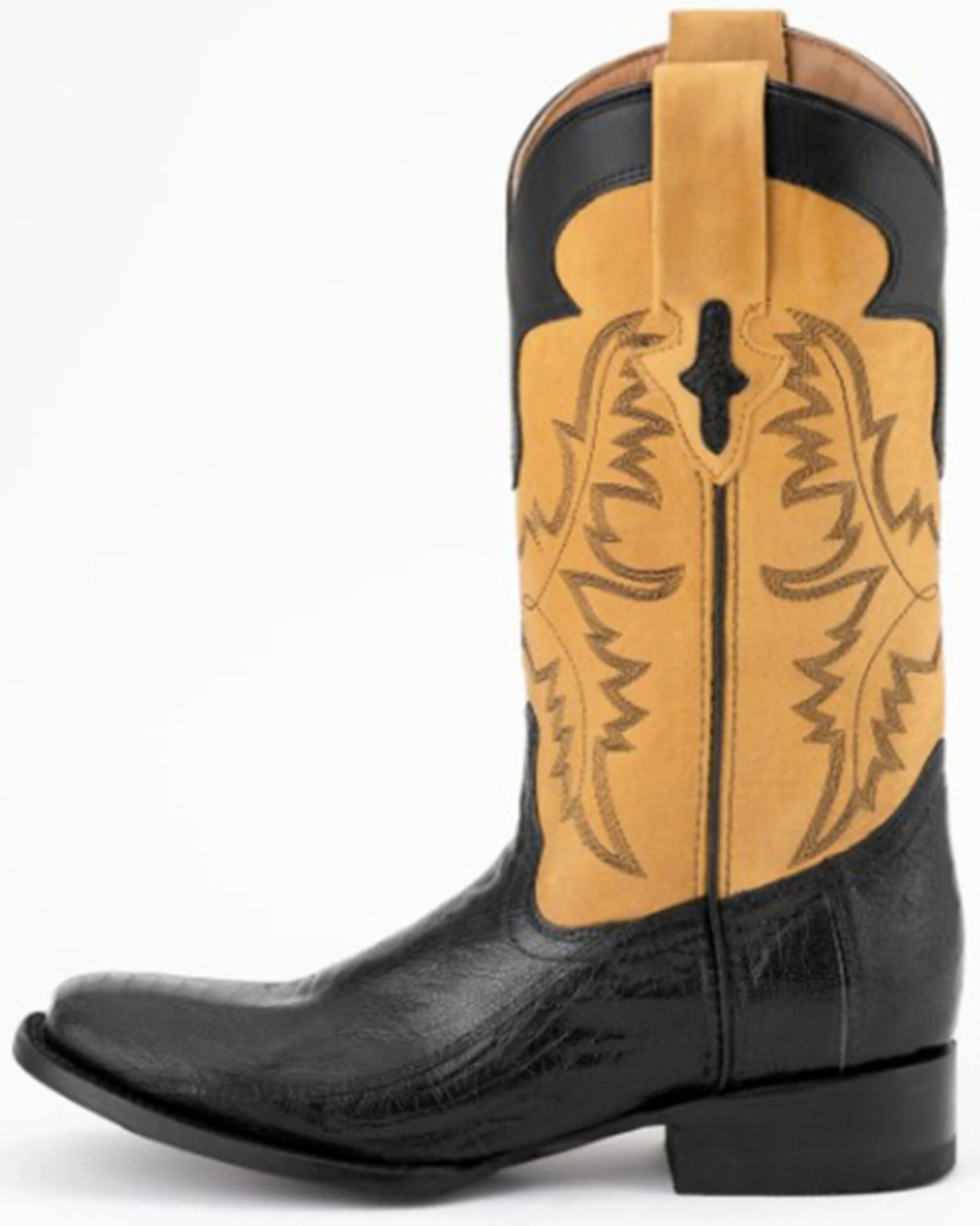 Ferrini Men's Nash Exotic Ostrich Leg Western Boots - Square Toe 5 Ferrini Men's Nash Exotic Ostrich Leg Western Boots - Square Toe - Image 3
