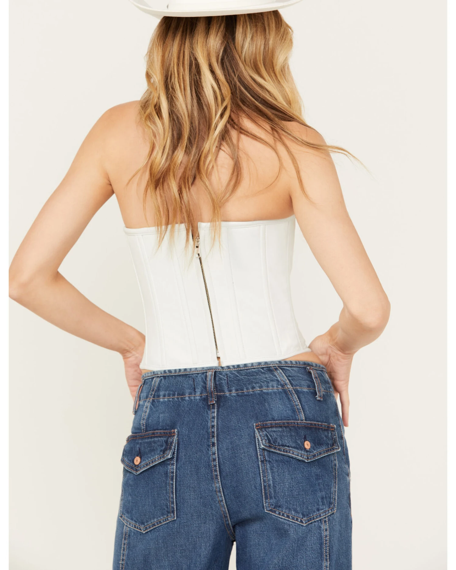 Boot Barn X Understated Leather Women's Louise Leather Bustier 3 Boot Barn X Understated Leather Women's Louise Leather Bustier