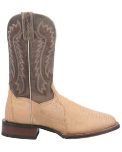 Dan Post Men's Barret Exotic Lizard Western Performance Boots - Broad Square Toe