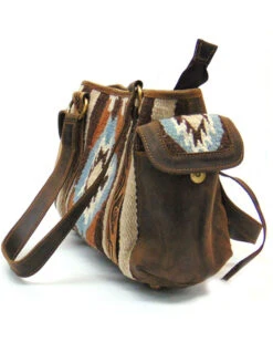 Ariat Women's Satchel Blanket Tooled Handbag