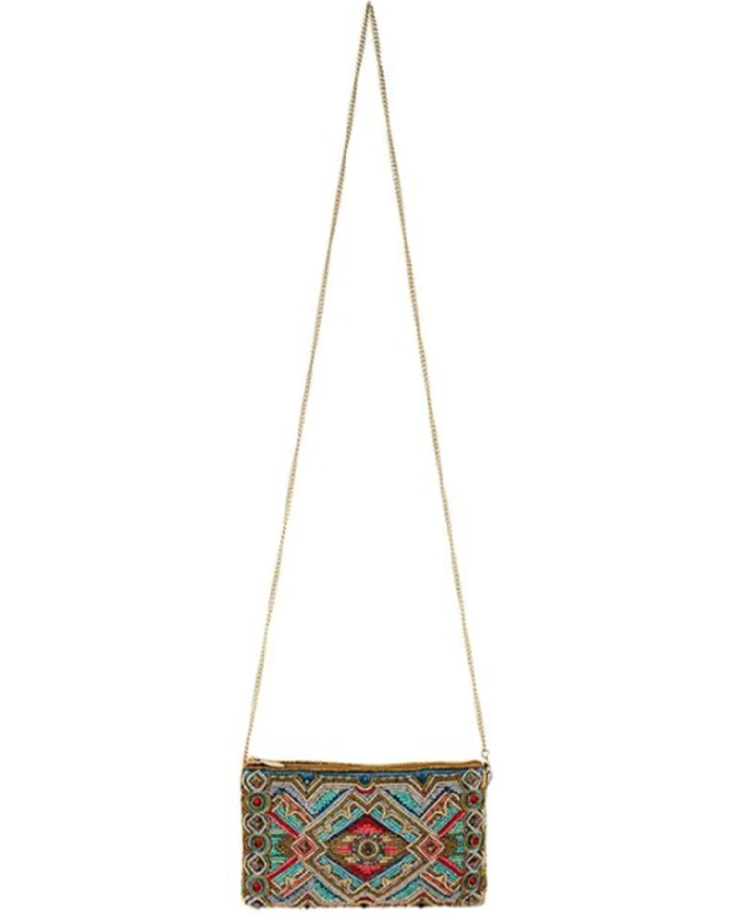 Mary Frances Women's Native Girl Crossbody Phone Bag 3 Mary Frances Women's Native Girl Crossbody Phone Bag
