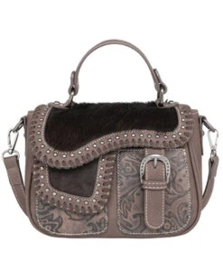 Montana West Women's Trinity Ranch Hair-On Cowhide Saddle Shape Collection Crossbody 10 Montana West Women's Trinity Ranch Hair-On Cowhide Saddle Shape Collection Crossbody -Western Cowboy Equipment Store 2000397828 205 P1