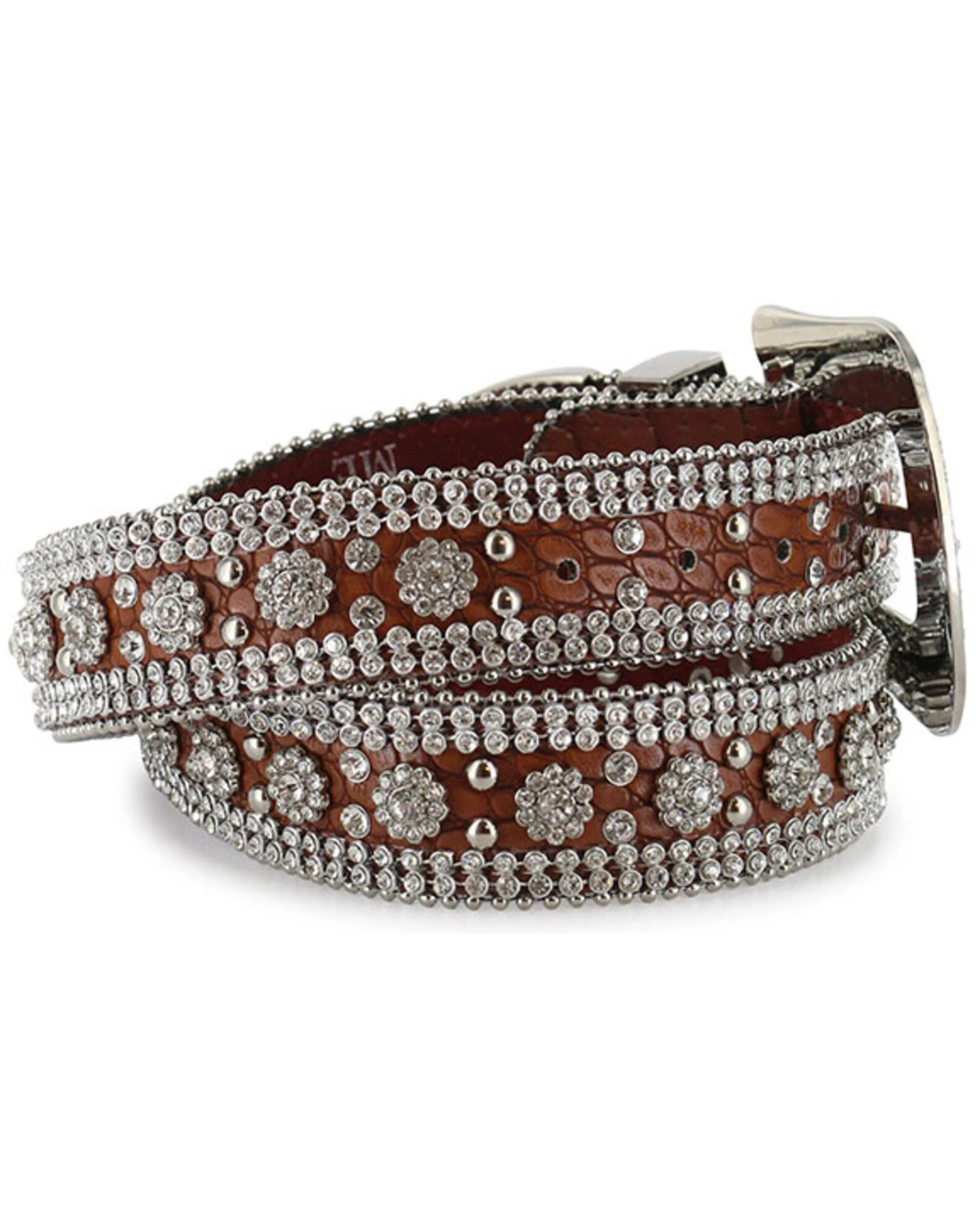 Shyanne Women's Rhinestone Print Belt 6 Shyanne Women's Rhinestone Print Belt - Image 4