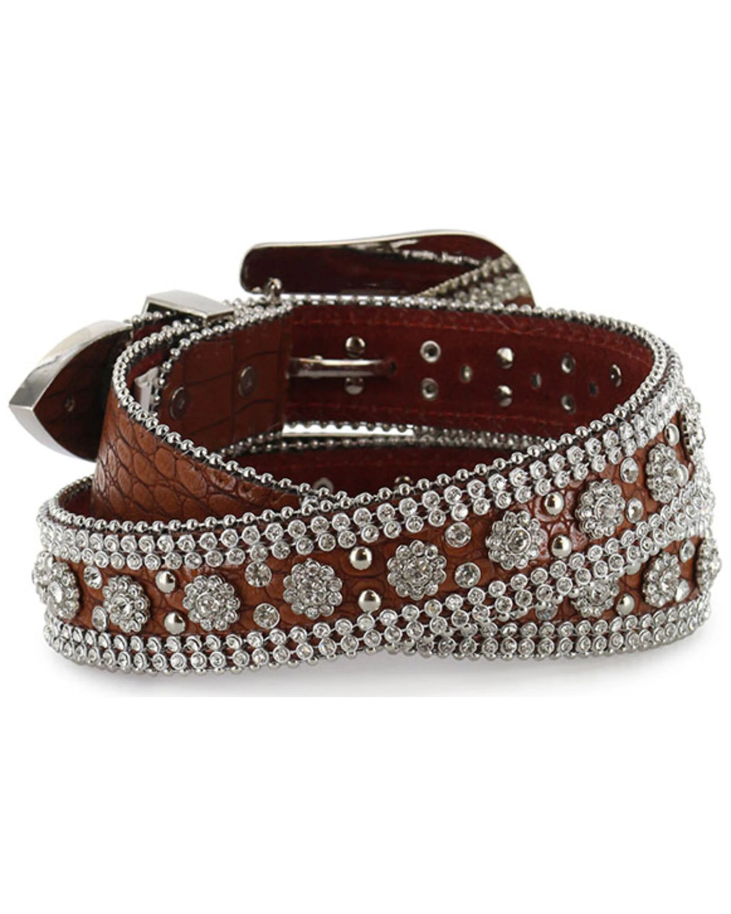 Shyanne Women's Rhinestone Print Belt 3 Shyanne Women's Rhinestone Print Belt