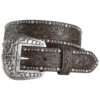 Ariat Women's Tooled & Studded Leather Belt